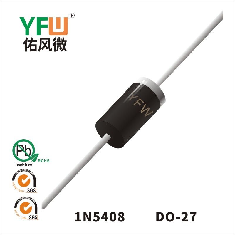 1N5408 DO-27_Standard Rectifier Diode_YFW brand