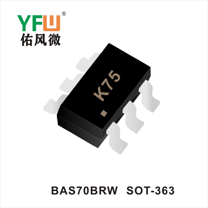 BAS70BRW SOT-363_Triode_YFW brand
