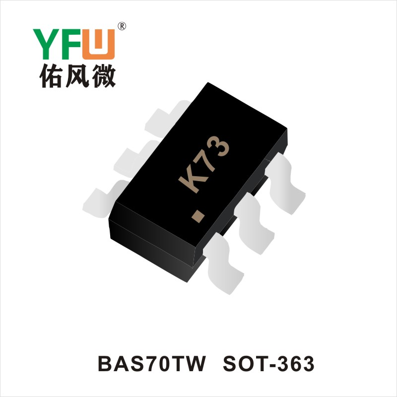 BAS70TW SOT-363_Triode_YFW brand
