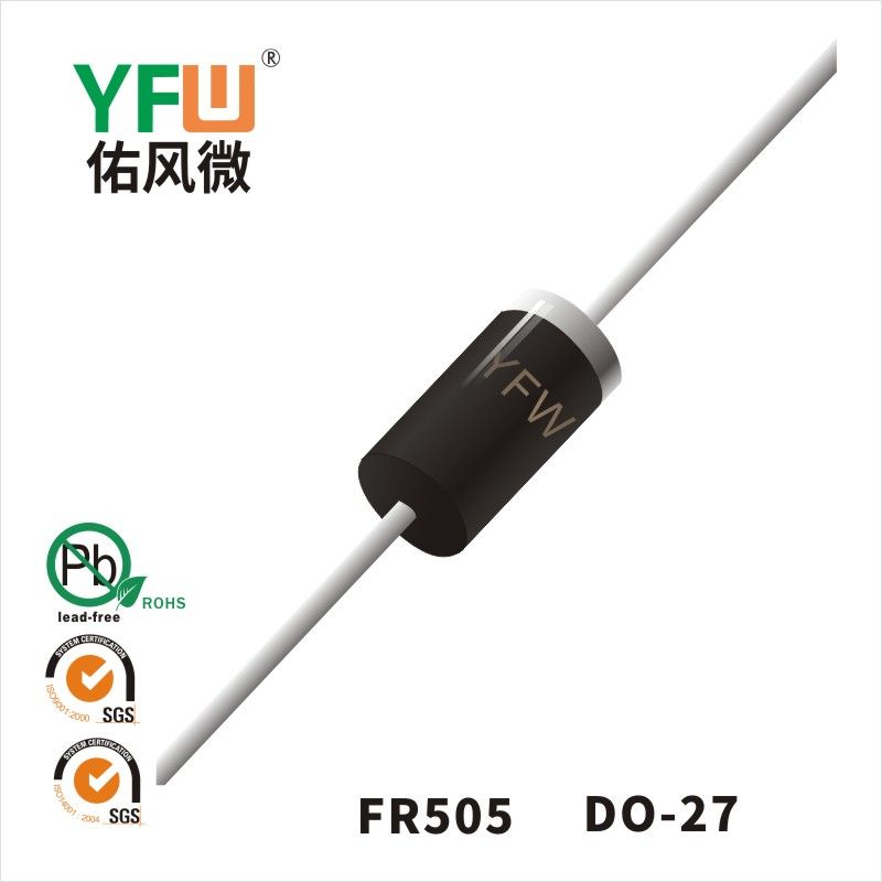 FR505 DO-27_Fast Recovery Rectifier Diode_YFW brand