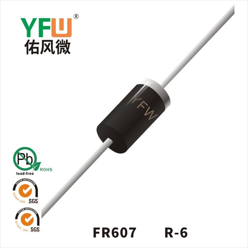 FR607 R-6_Fast Recovery Rectifier Diode_YFW brand