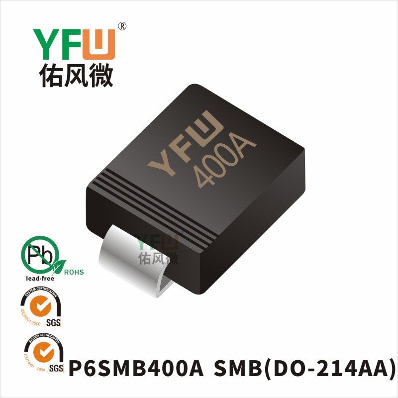 P6SMB400A SMB(DO-214AA)_Marking:400A_Transient Voltage Suppressor_YFW brand