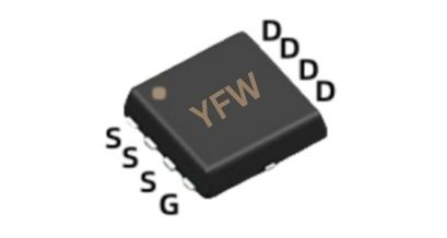 YFW10G04DF  9.8A -7.5A 40V PDFN3*3-8L 印字YFW10G04DF 低壓N+P溝MOS管 YFW佑風(fēng)微品牌