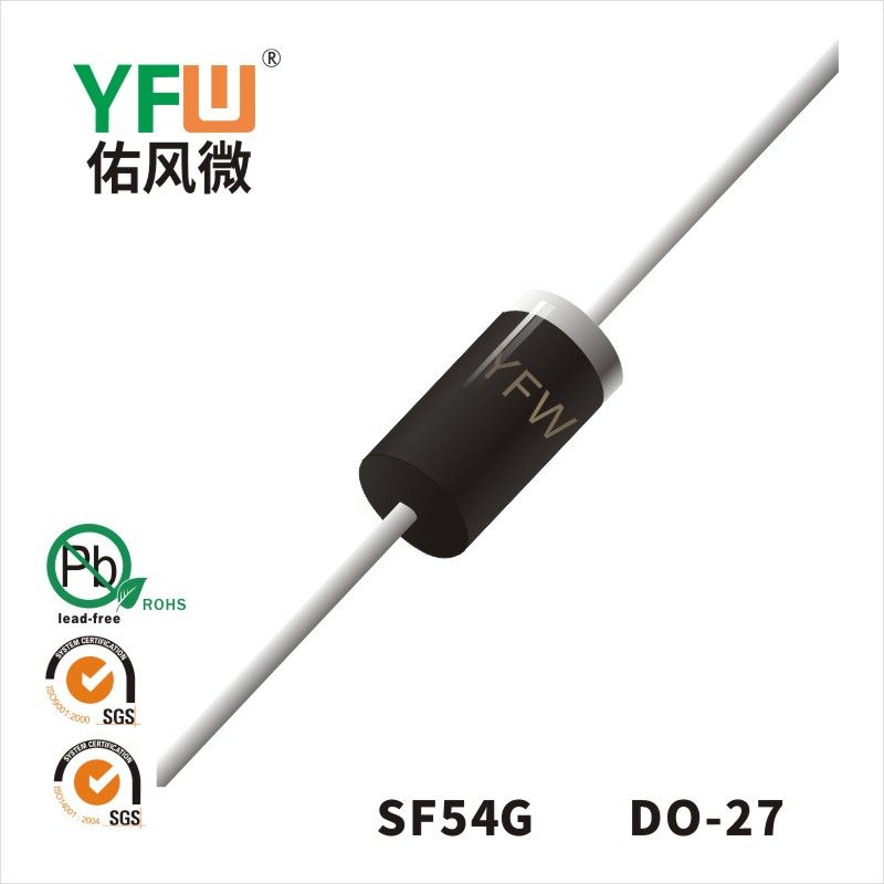 SF54G  DO-27_Super Fast Recovery Rectifier Diode_YFW brand