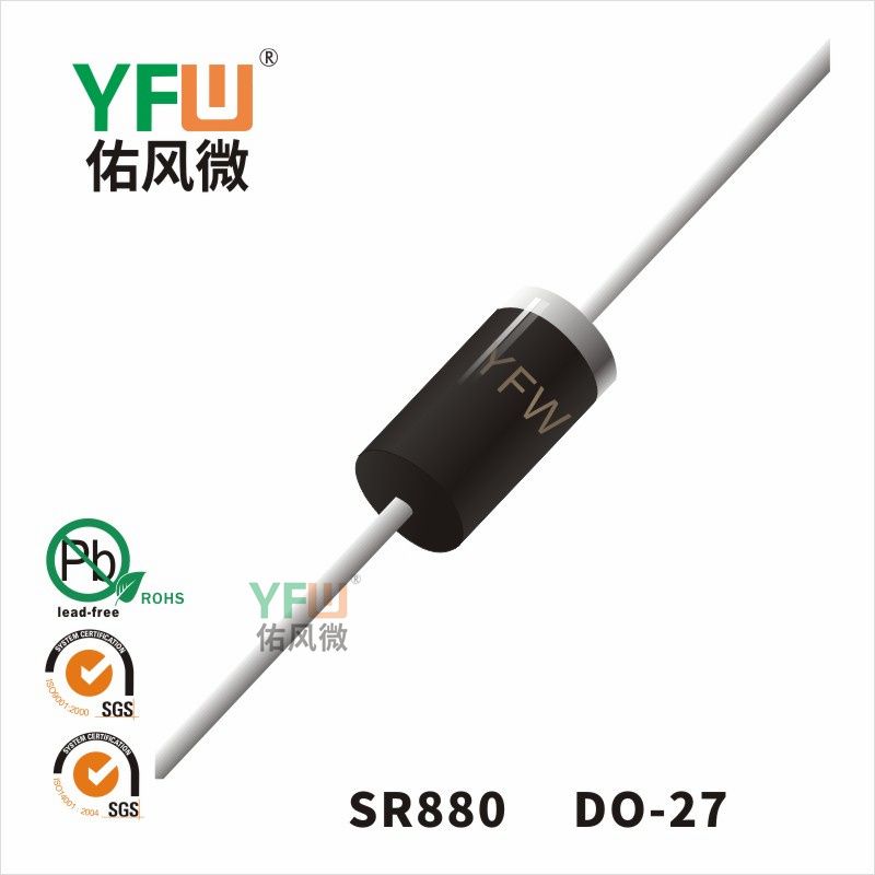 SR880 DO-27_Standard Rectifier Diode_YFW brand