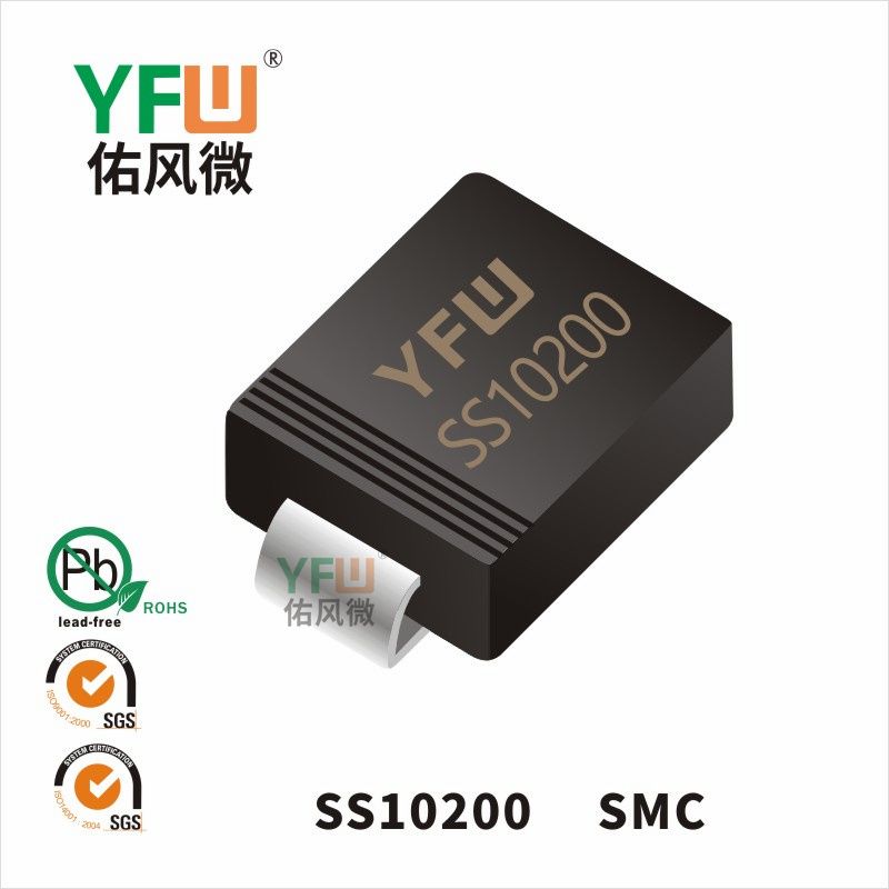 SS10200 SMC_Marking:SS10200 Schottky Diode_YFW brand